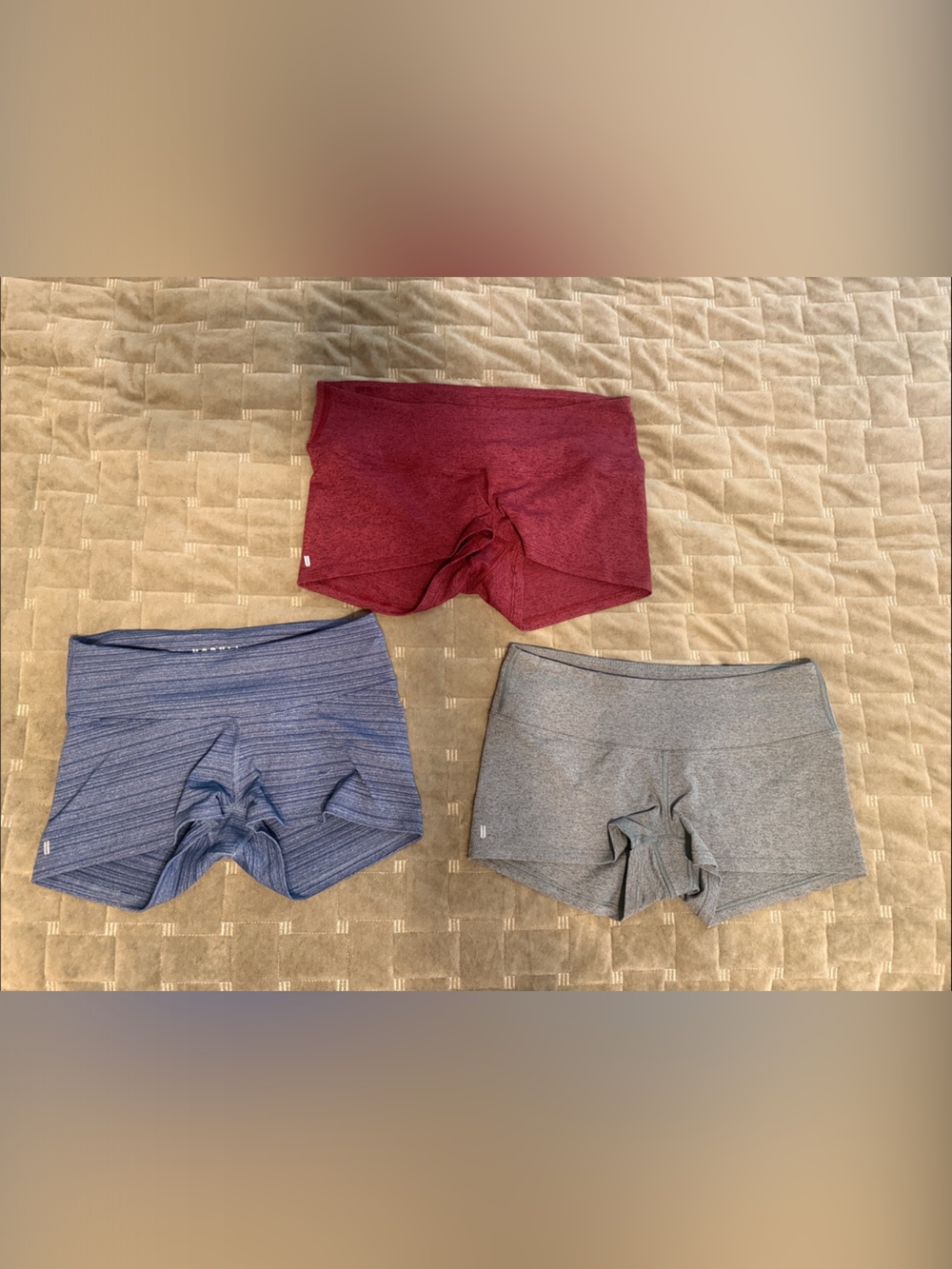 3 pairs NOBULL Performance Shorts SMALL